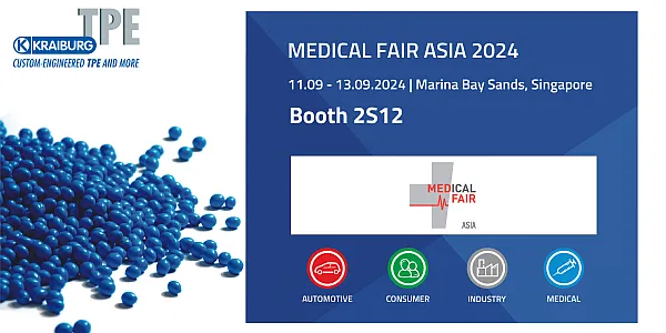 Innovative Medical and Healthcare TPE Solution at Medical Fair Asia 2024